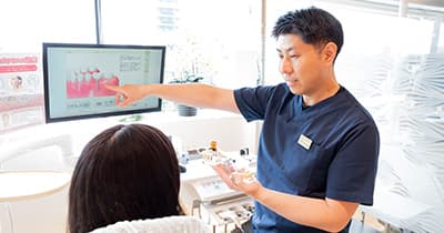 患者様お一人おひとりに寄り添った治療内容をご提案いたします。