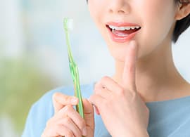 4.むし歯・歯周病の予防につながる